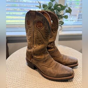 Ariat Brown Leather Men's Western Cowboy Boots